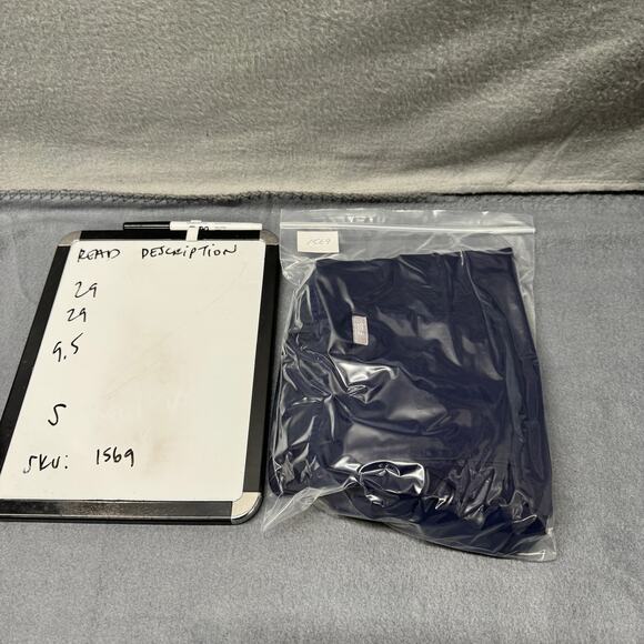 Figs Scrub Pants Womens Small Zamora Jogger Navy Blue + Pockets Comfy - Picture 10 of 10